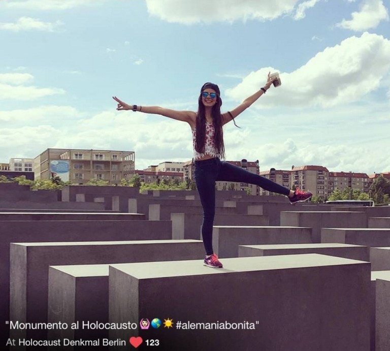 Powerful website shows why it s Holocaust selfies are so disrespectful Credit Shahak Shapira (14)